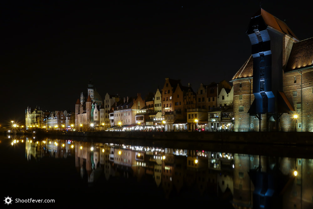 Danzig de noche - fotografía nocturna / larga exposición